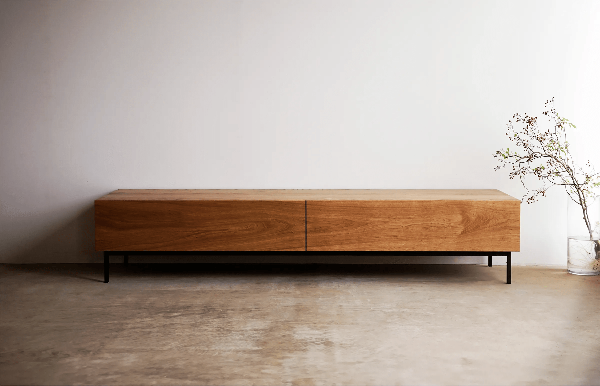 Mesa de TV moderna Hércules color Marrón TU MESITA