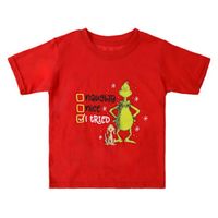 Polo Navideño Niños The Grinch - Rojo - XL