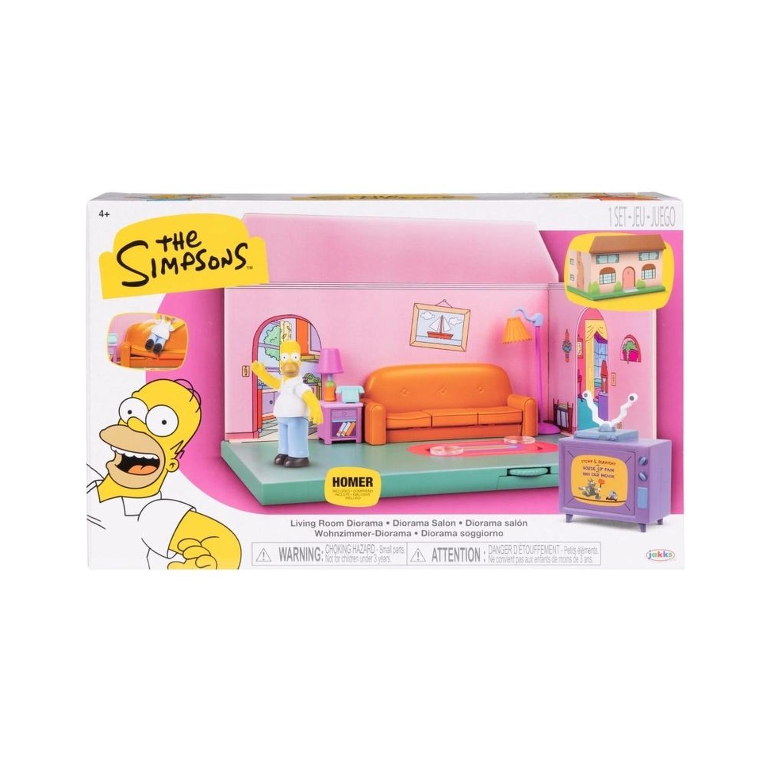 Playset Los Simpson Sala de juegos - Incluye Homero