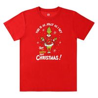Polo Navideño Unisex The Grinch - Rojo - M