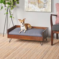 Cama para Mascotas Peggy color Marrón TU MESITA patas de Metal