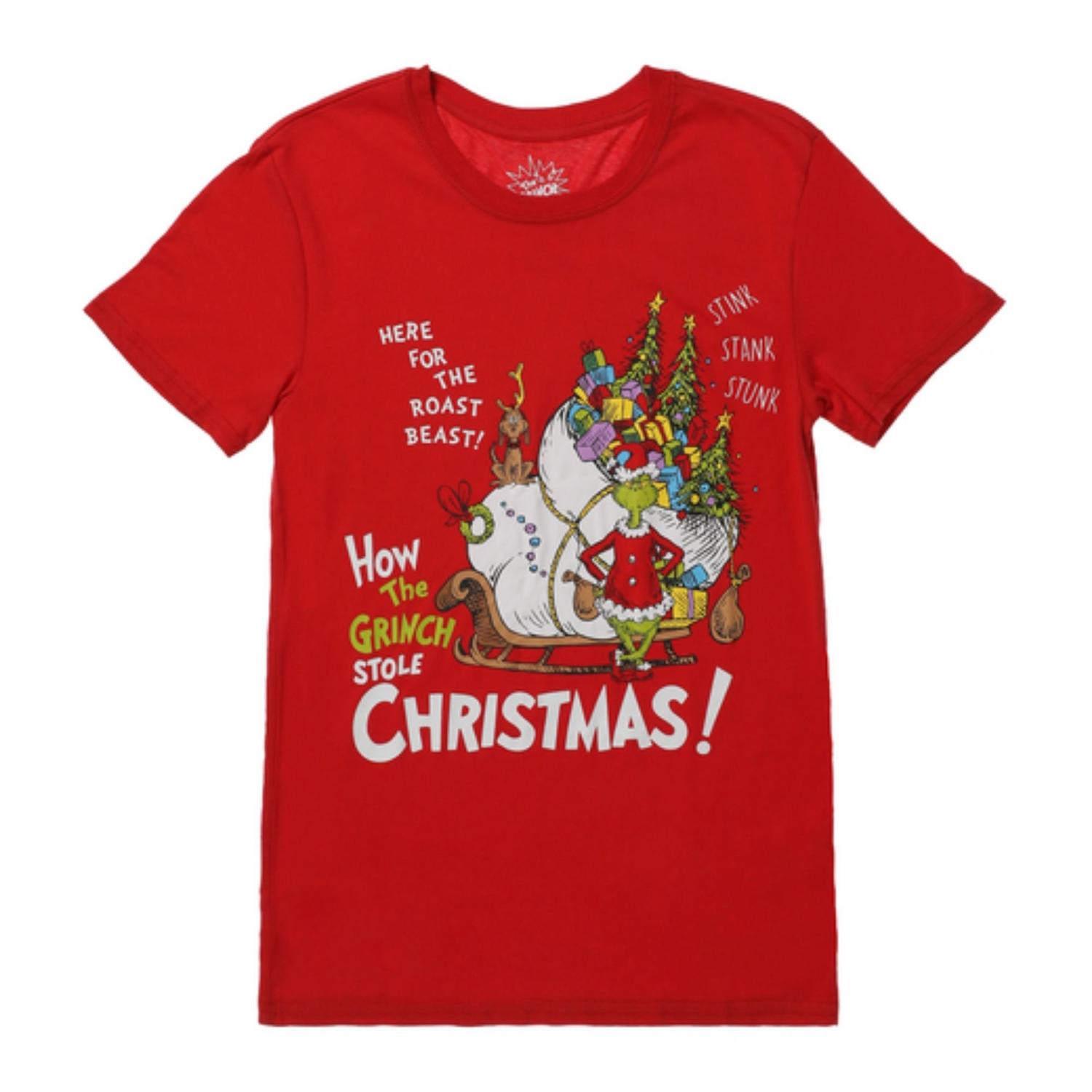 Polo Navideño Manga Corta The Grinch - Talla S