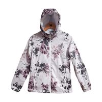 Casaca Cortaviento con Capucha para Mujer New Balance Flores