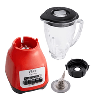 Licuadora Oster 2 velocidades con pulso Rojo BLSTKAGRPB 1.5lt