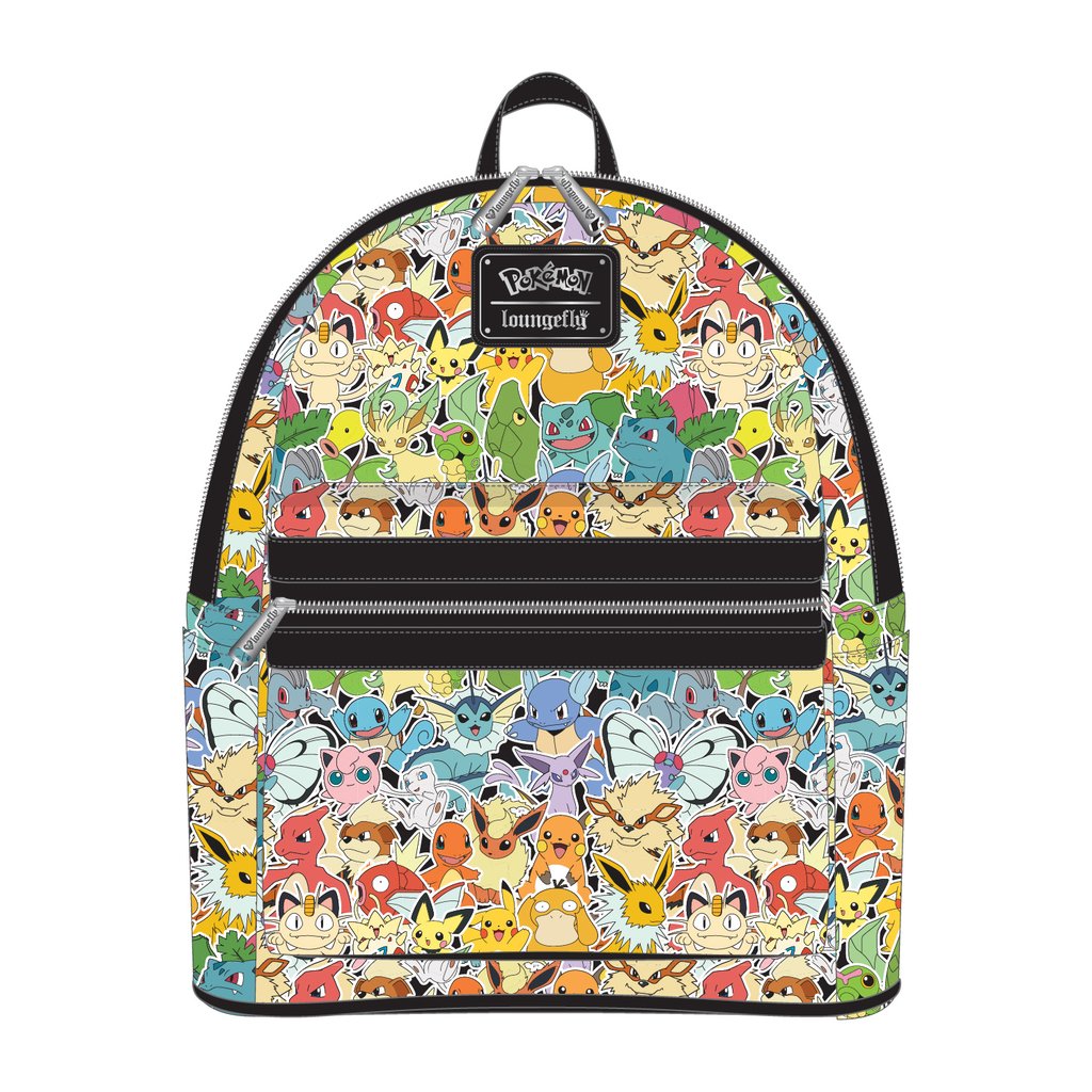 Mochila Loungefly Pokemon Primera Generacion Exclusivo