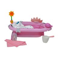 Bañera Baby Kits Jelly Spa Rosa