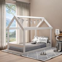 Cama Infantil Casa Blanco