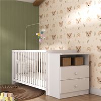 Cuna Comoda Infantil Noel Blanco