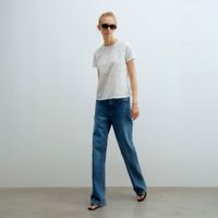 Polo Mujer Sfera Mc Det. Crochet Blanco