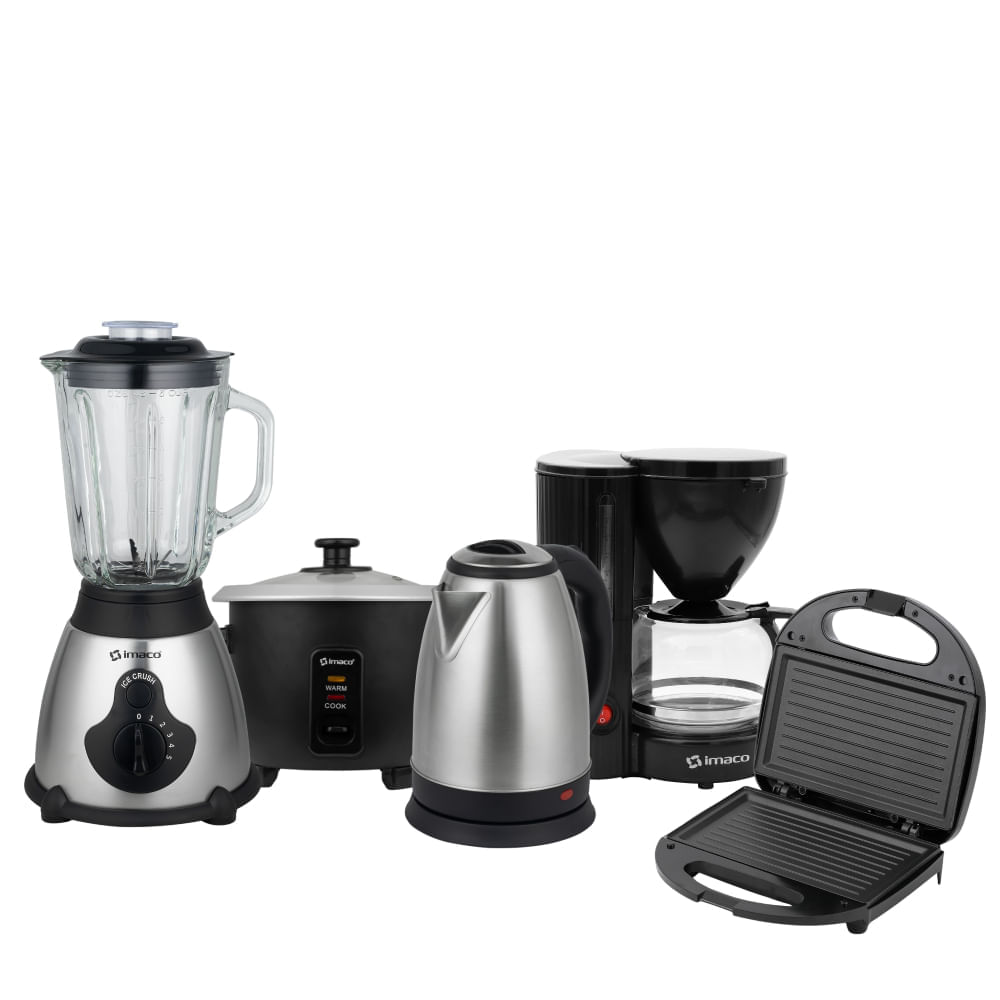 Pentacombo Licuadora + Olla Arrocera+ Hervidor + Cafetera +Grill