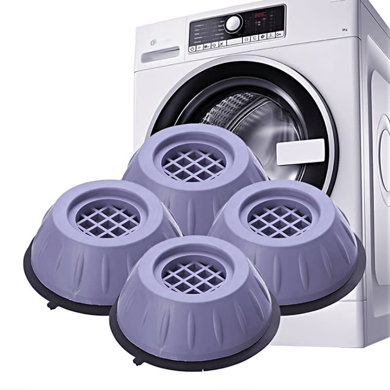 Set 4 Piezas Soporte Antideslizante Lavadora Universal
