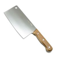 HACHA WAYU 30 CM DE LARGO CON MANGO DE MADERA ACACIA