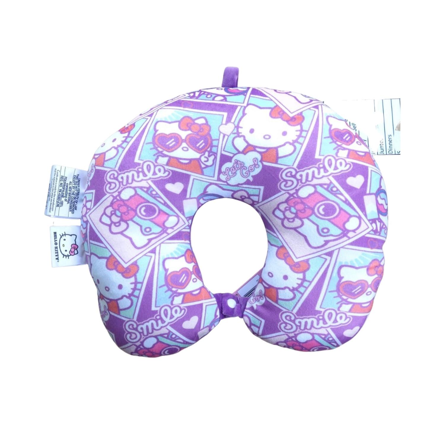 Almohada de cuello para viajes Hello Kitty