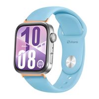 Correa Silicona Para Huawei Watch Fit 4 Broche Metal Gold Rose Celeste Cielo
