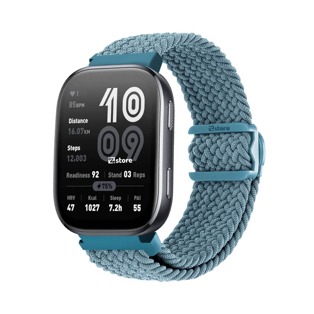 Correa de Nylon Para Amazfit Bip 6 Broche PVC Celeste