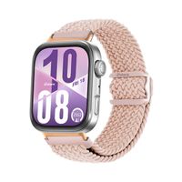 Correa de Nylon Para Huawei Watch Fit 4 Broche PVC Gold Rose Rosa