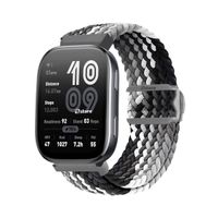 Correa de Nylon Para Amazfit Bip 6 Broche PVC Gris Tricolor