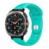 Correa Silicona Para Samsung Galaxy Watch Ultra Broche Verde Esmeralda