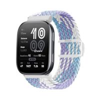 Correa de Nylon Para Amazfit Bip 6 Broche PVC Lila Bicolor