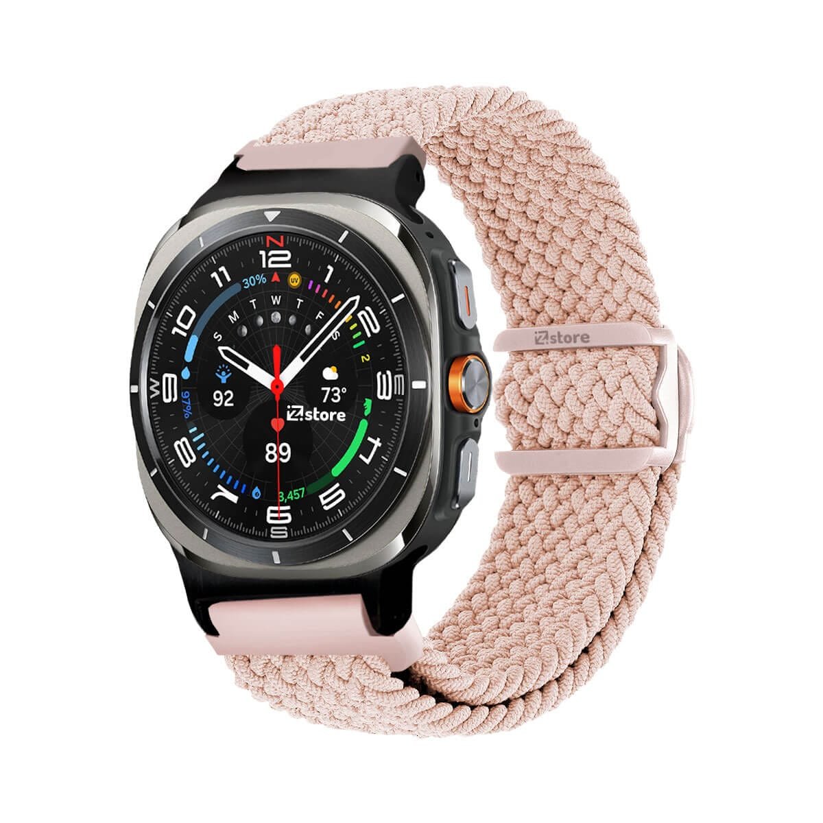 Correa de Nylon Para Samsung Galaxy Watch Ultra Rosa