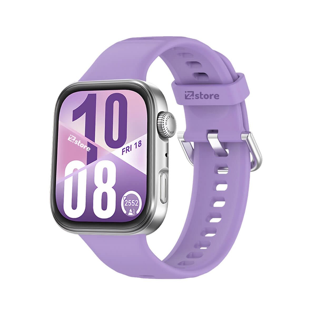 Correa Silicona Para Huawei Watch Fit 4 Lila