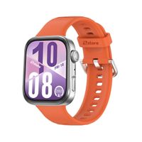 Correa Silicona Para Huawei Watch Fit 4 Naranja