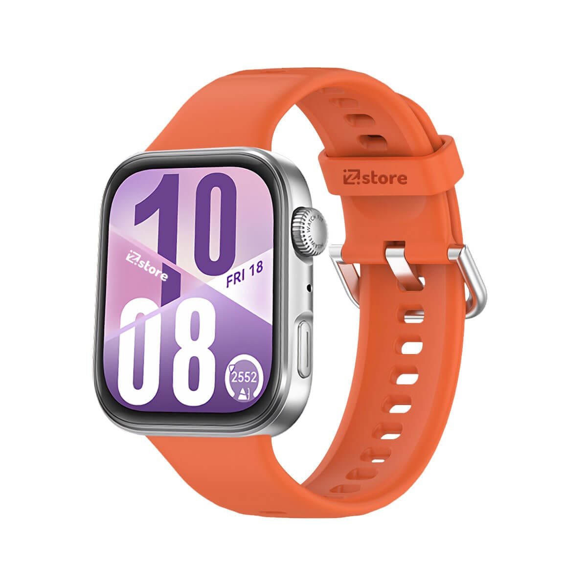 Correa Silicona Para Huawei Watch Fit 4 Naranja