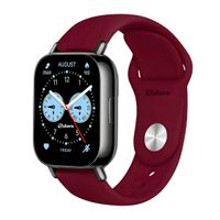 Correa Silicona Para Amazfit Bip 6 Broche Vino