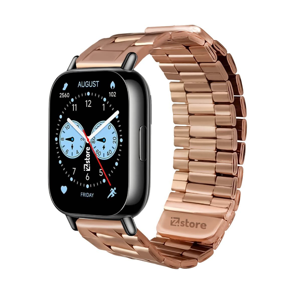 Correa de Metal Para Redmi Watch 5 Lite Gold Rose