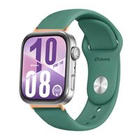Correa Silicona Para Huawei Watch Fit 4 Broche Metal Gold Rose Verde Pino