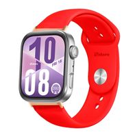 Correa Silicona Para Huawei Watch Fit 4 Broche Metal Gold Rose Rojo