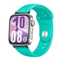Correa Silicona Para Huawei Watch Fit 4 Broche Metal Black Verde Esmeralda