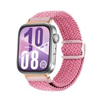Correa de Nylon Para Huawei Watch Fit 4 Broche PVC Gold Rose Rosado
