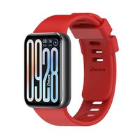 Correa Silicona Para Xiaomi SmartBand 9 Pro Rojo
