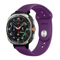 Correa Silicona Para Samsung Galaxy Watch Ultra Broche Morado