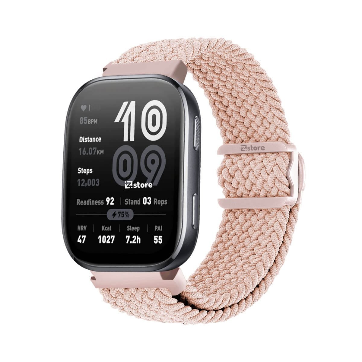 Correa de Nylon Para Amazfit Bip 6 Broche PVC Rosa