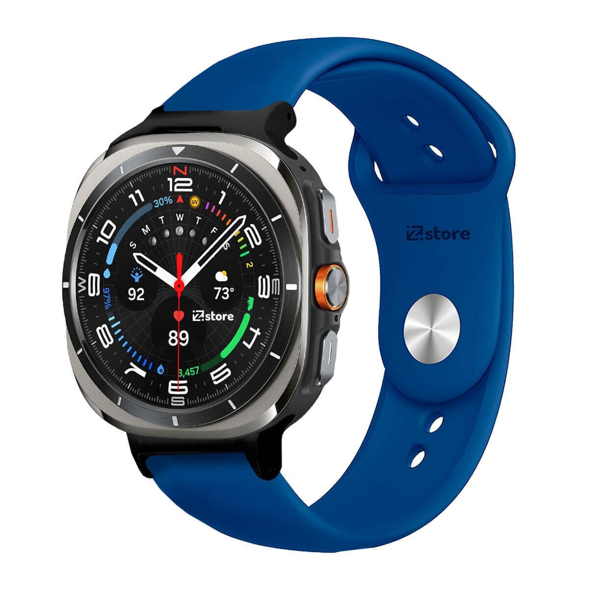 Correa Silicona Para Samsung Galaxy Watch Ultra Broche Azul