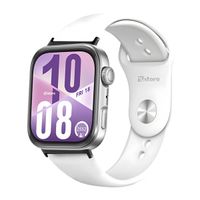 Correa Silicona Para Huawei Watch Fit 4 Broche Metal Black Blanco