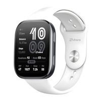 Correa Silicona Para Amazfit Bip 6 Broche Blanco