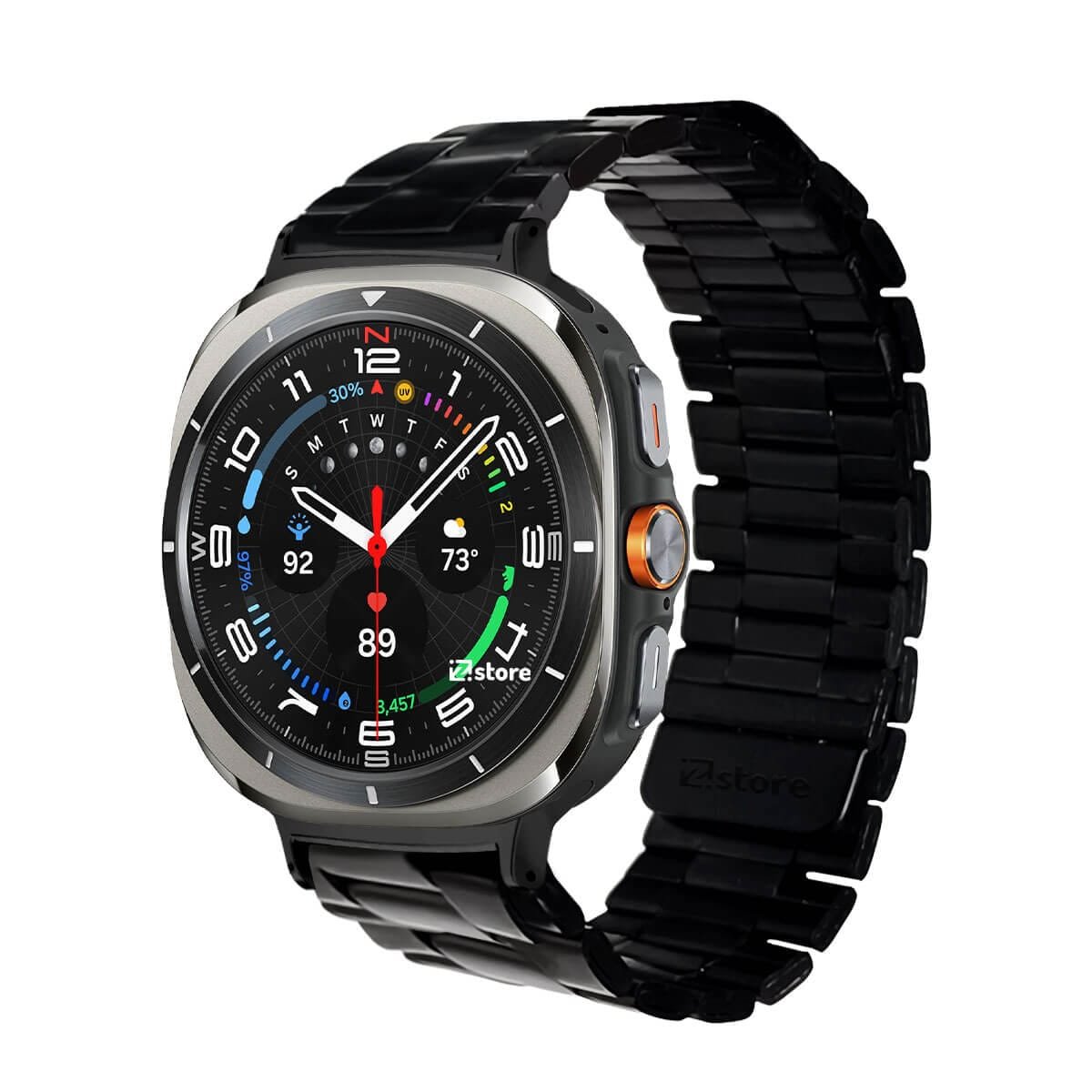 Correa de Metal Para Samsung Galaxy Watch Ultra Negro