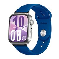 Correa Silicona Para Huawei Watch Fit 4 Broche Metal Black Azul