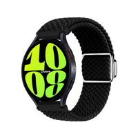Correa de Nylon Para Amazfit Bip 6 con Broche Magnético Negro
