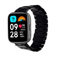Correa de Metal Para Redmi Watch 3 Active Negro