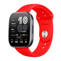 Correa Silicona Para Amazfit Bip 6 Broche Rojo