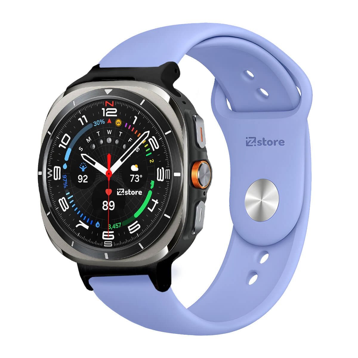 Correa Silicona Para Samsung Galaxy Watch Ultra Broche Lavanda