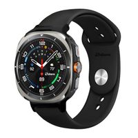 Correa Silicona Para Samsung Galaxy Watch Ultra Broche Negro