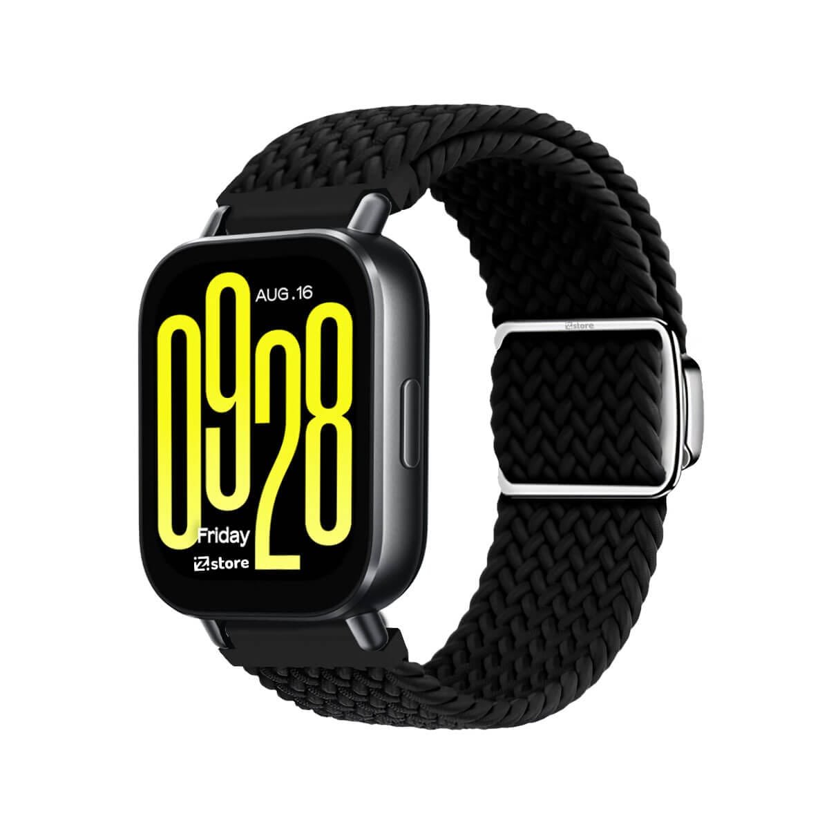 Correa de Nylon Para Redmi Watch 5 Active con Broche Magnético Negro