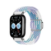 Correa de Nylon Para Redmi Watch 5 Lite con Broche Magnético Lila tricolor