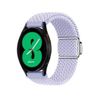 Correa de Nylon Para Samsung Galaxy Watch 4 con Broche Magnético Lila