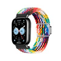 Correa de Nylon Para Redmi Watch 5 Lite con Broche Magnético Multicolor Negro